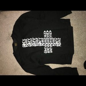 OBEY BLACK CREWNECK